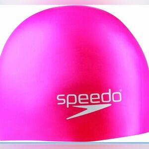 Speedo Unisex-Youth Swim Cap Silicone Junior